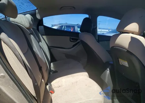 2014 Hyundai Elantra Se из США, поврежденный, VIN 5NPDH4AEXEH464371